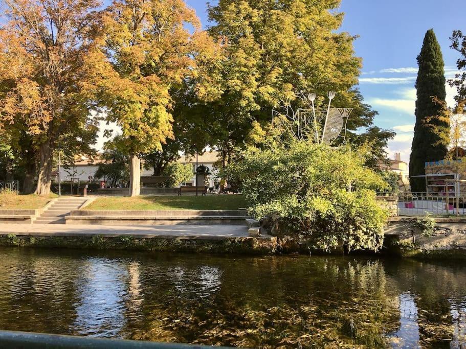 Coeur Du Centre Ville Avec Balcon LʼIsle-sur-la-Sorgue Exterior foto